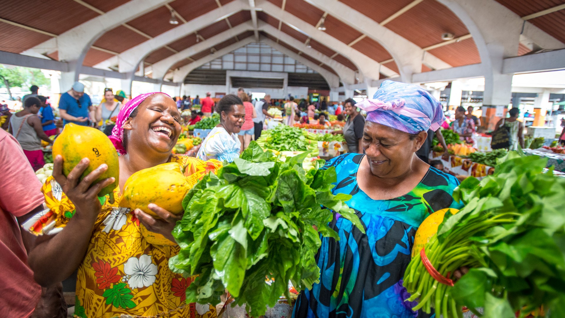 Lenakel Market, Tanna Island
