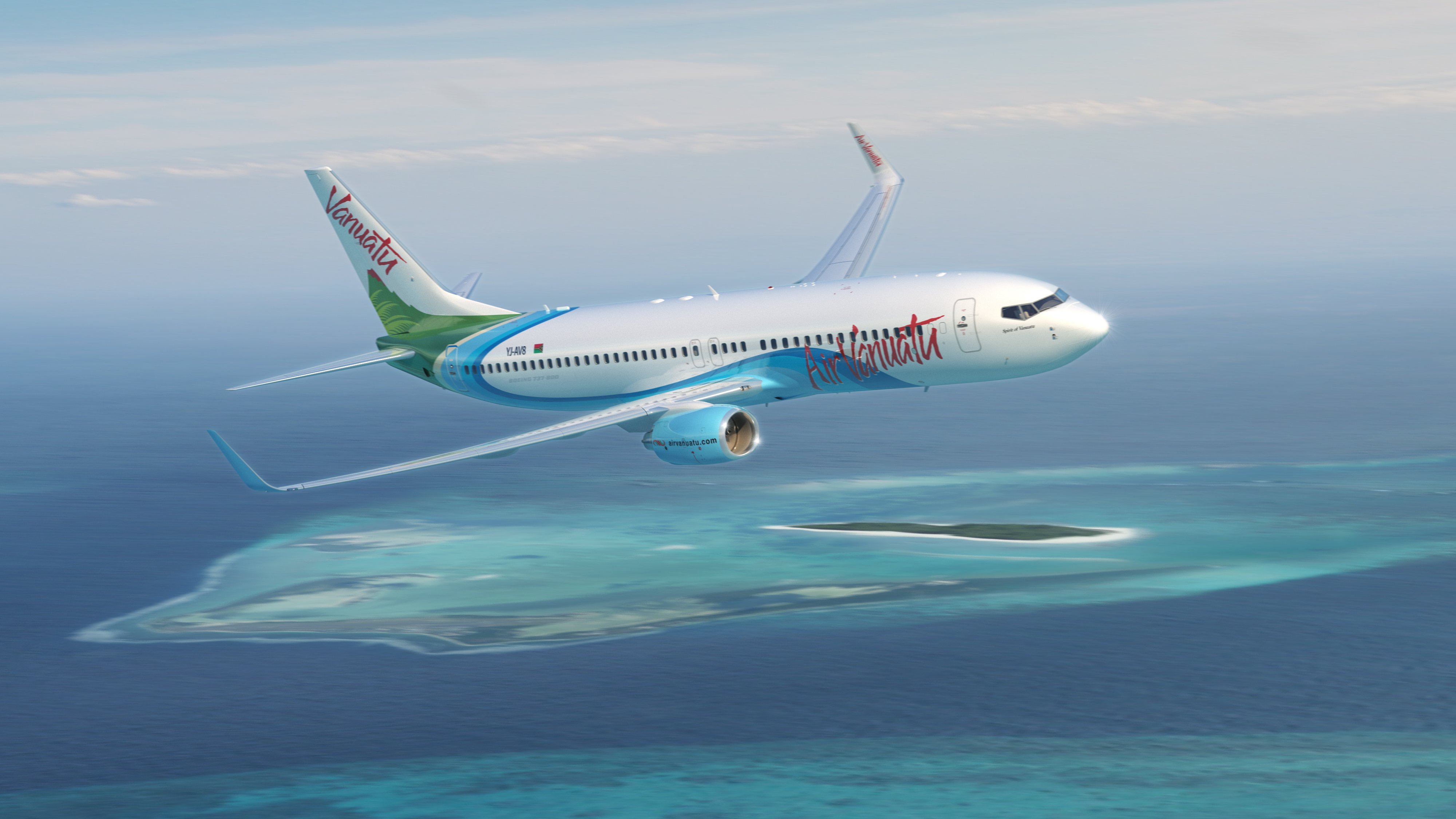 Air Vanuatu 737 800 Exterior CAM 03 F828